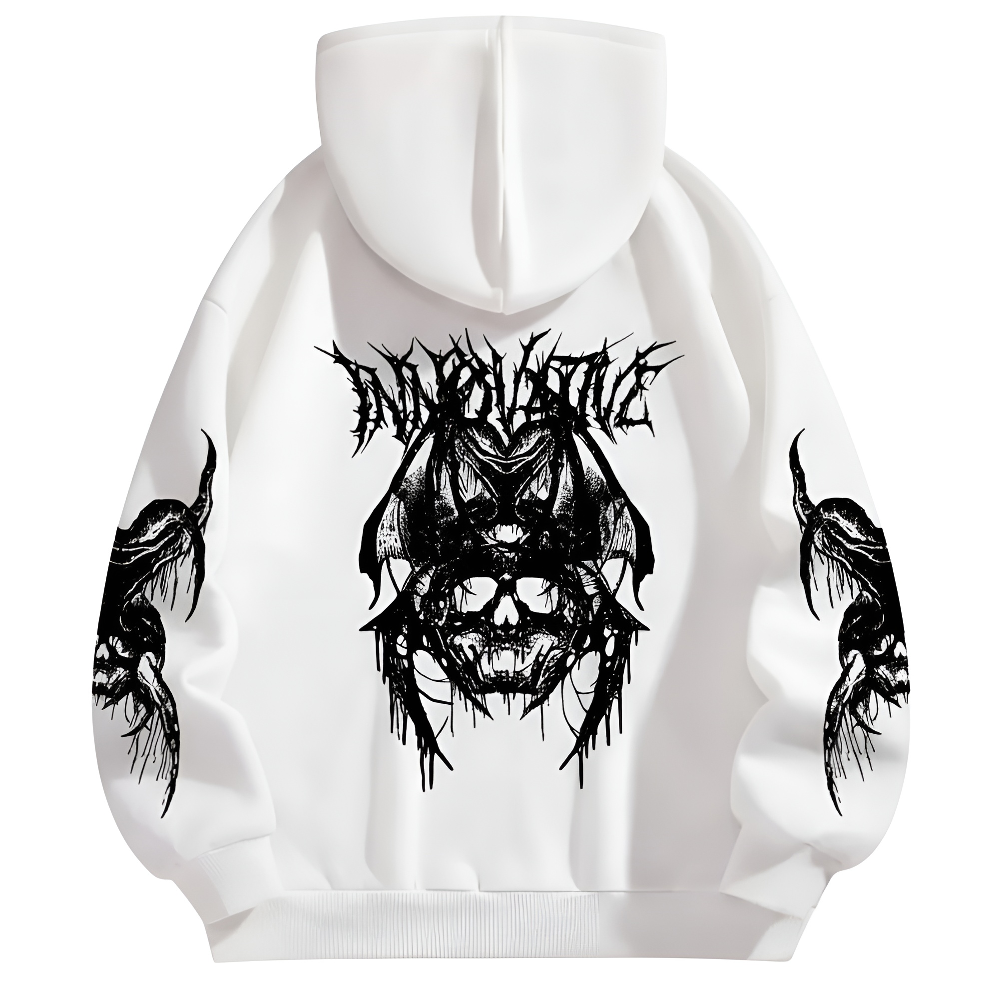 Halloween Graphic Print Hoodie For Women