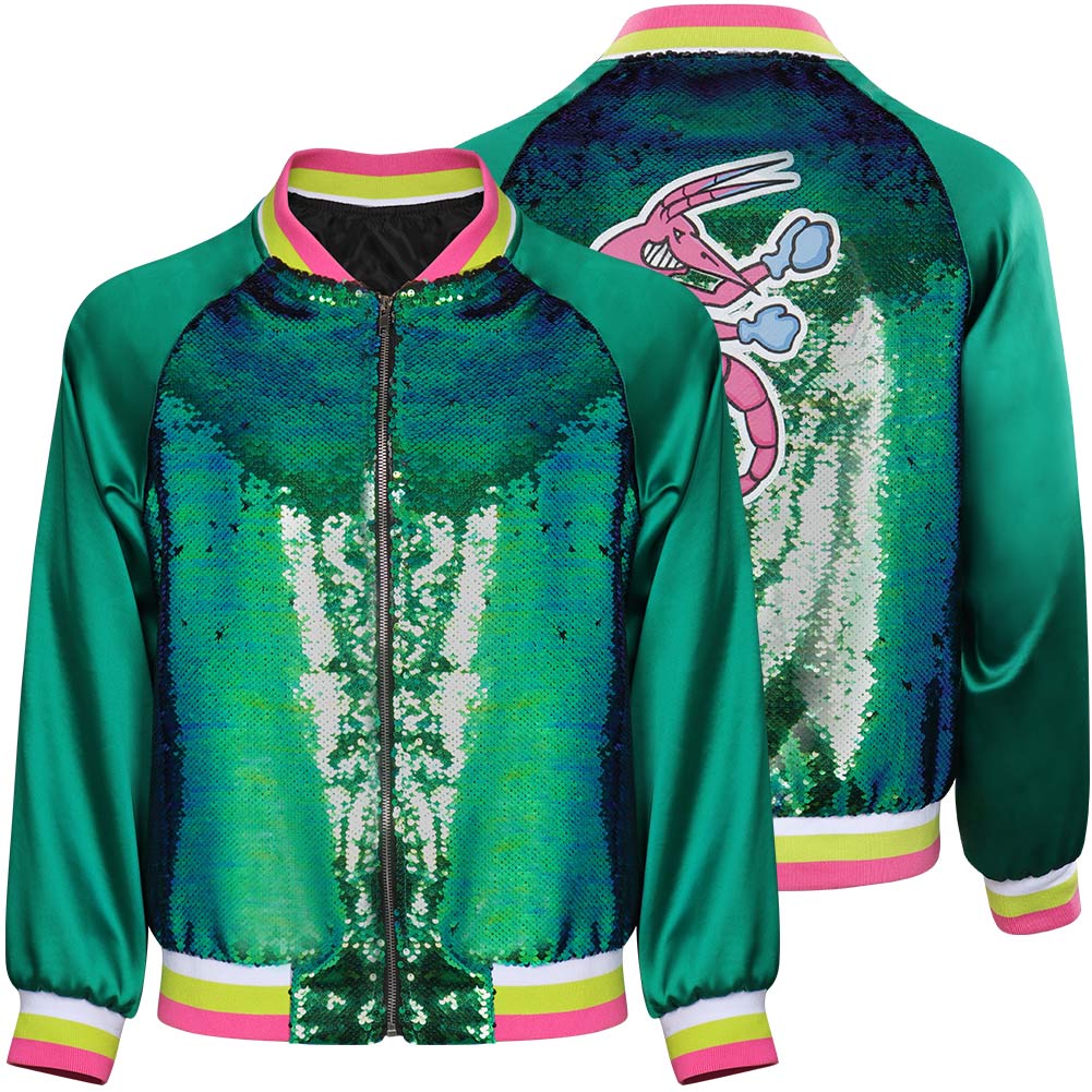 Halloween Themed Sequins Jacket Costume-Soco Hoodie