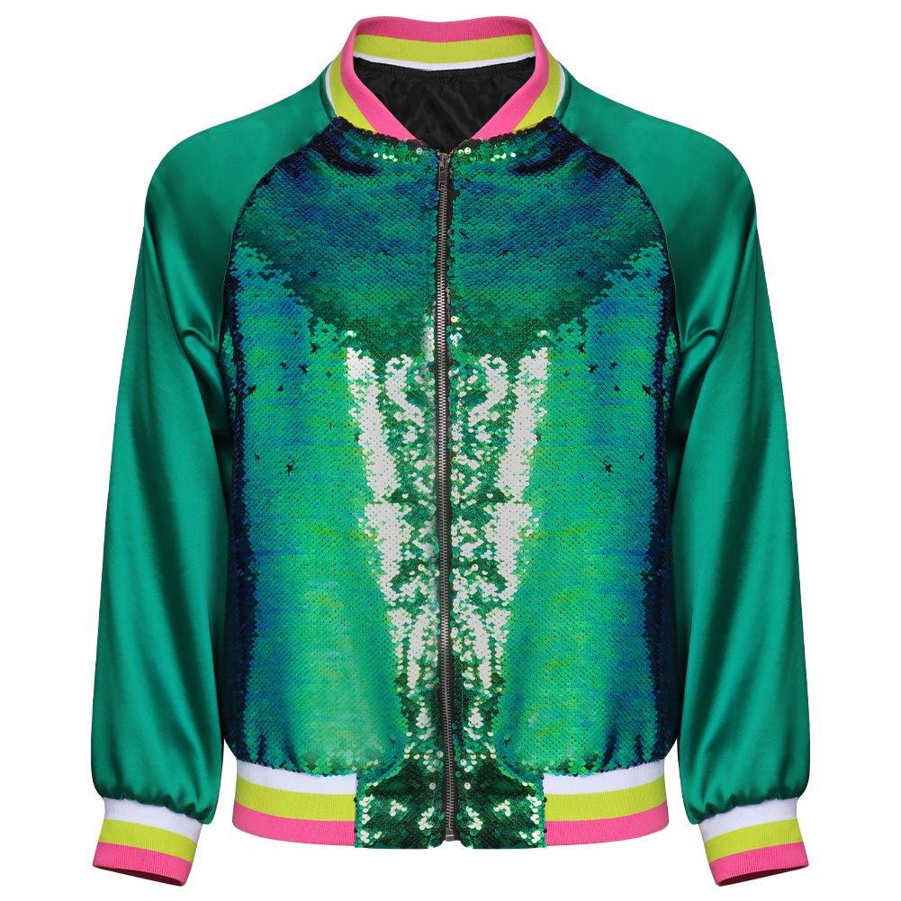 Halloween Themed Sequins Jacket Costume-Soco Hoodie