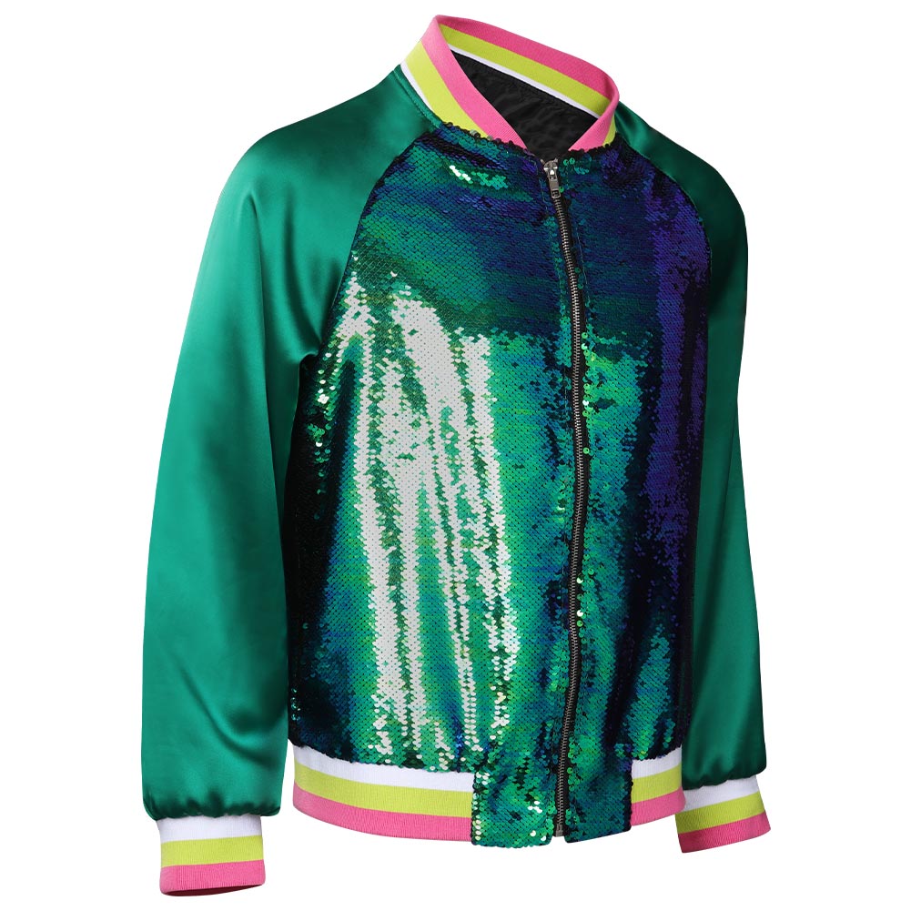 Halloween Themed Sequins Jacket Costume-Soco Hoodie