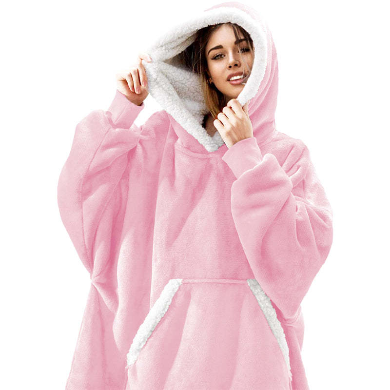 The Original Sherpa Fleece Blanket Hoodie-Soco Hoodie