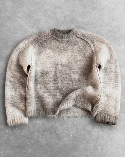 Nuvola Mohair Knit Sweatshirt 