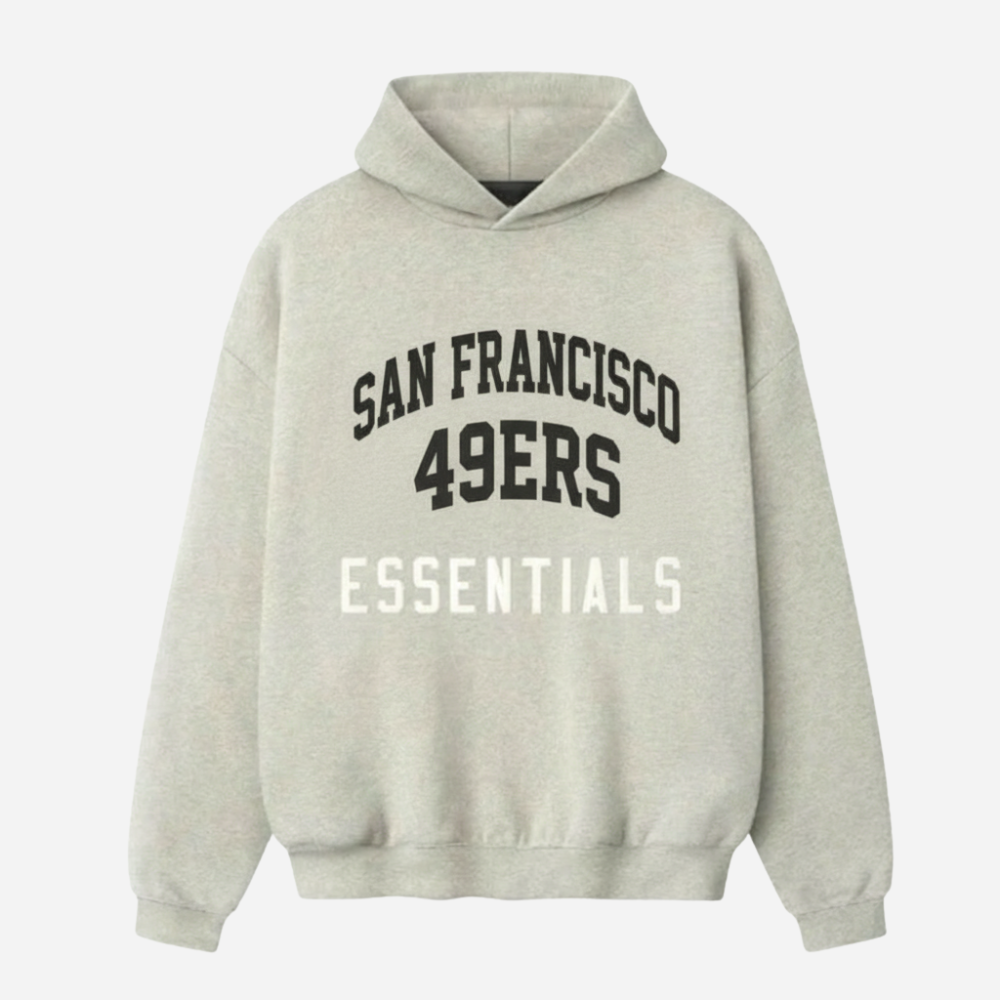 San Francisco 49ers Printed Sport Fleece Hoodie 
