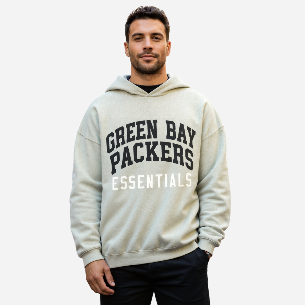 Green Bay Packers Printed Sport Fleece Hoodie