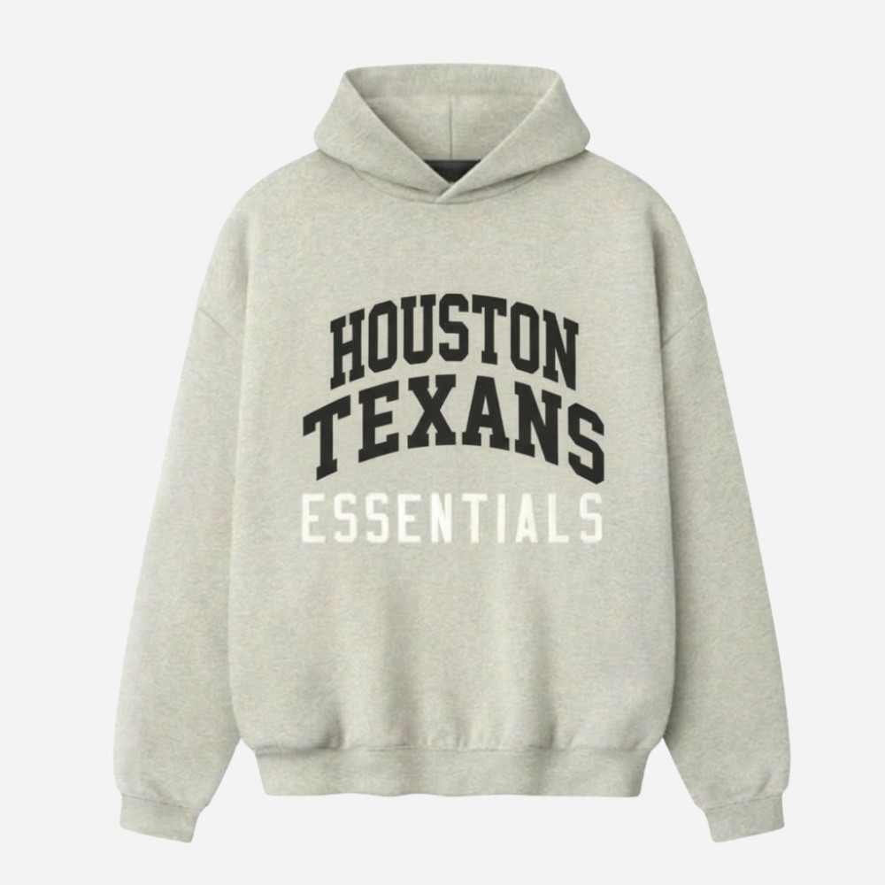 Houston Texans Printed Pullover Hoodie For Fans And Team Wear