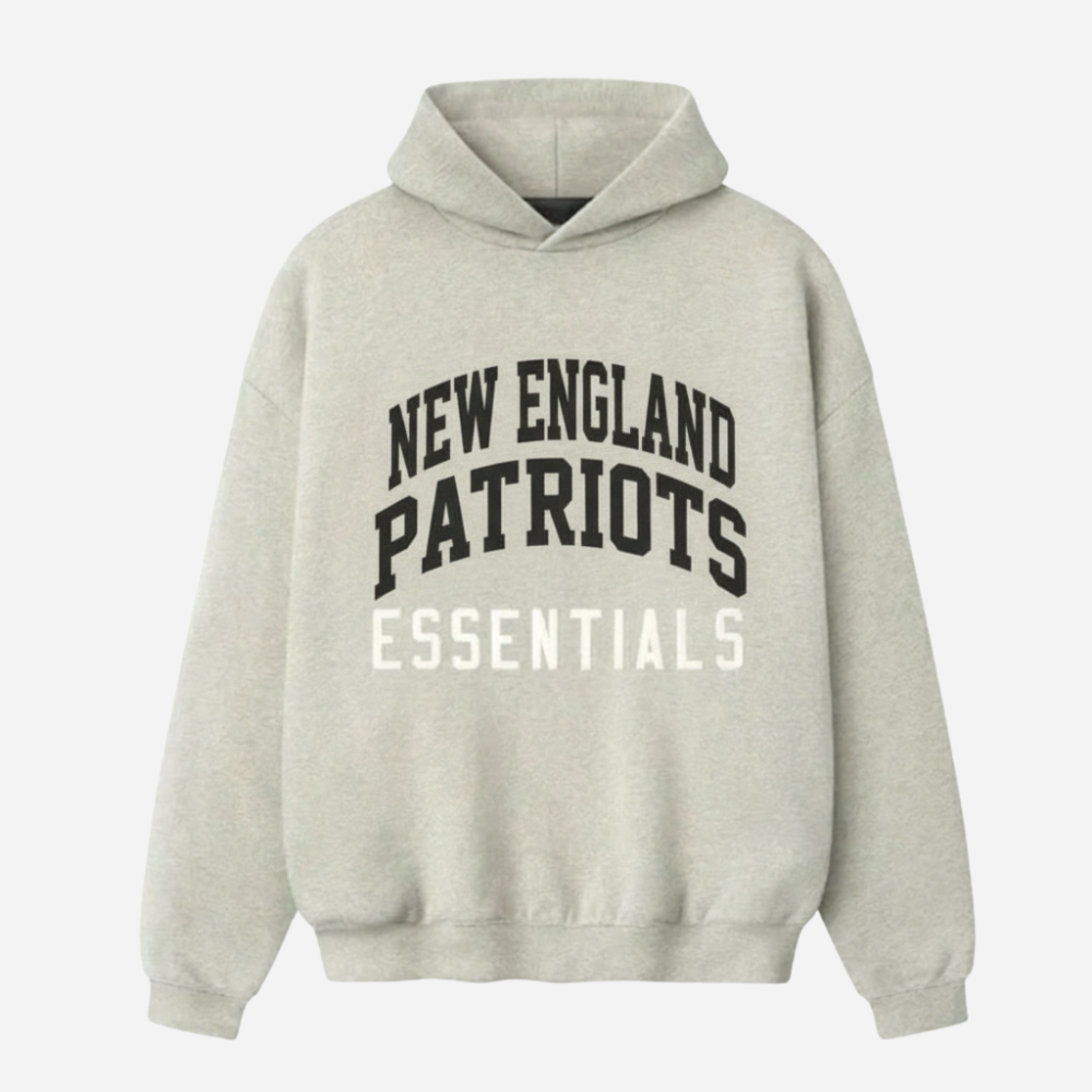 New England Patriots Printed Sport Fleece Hoodie 