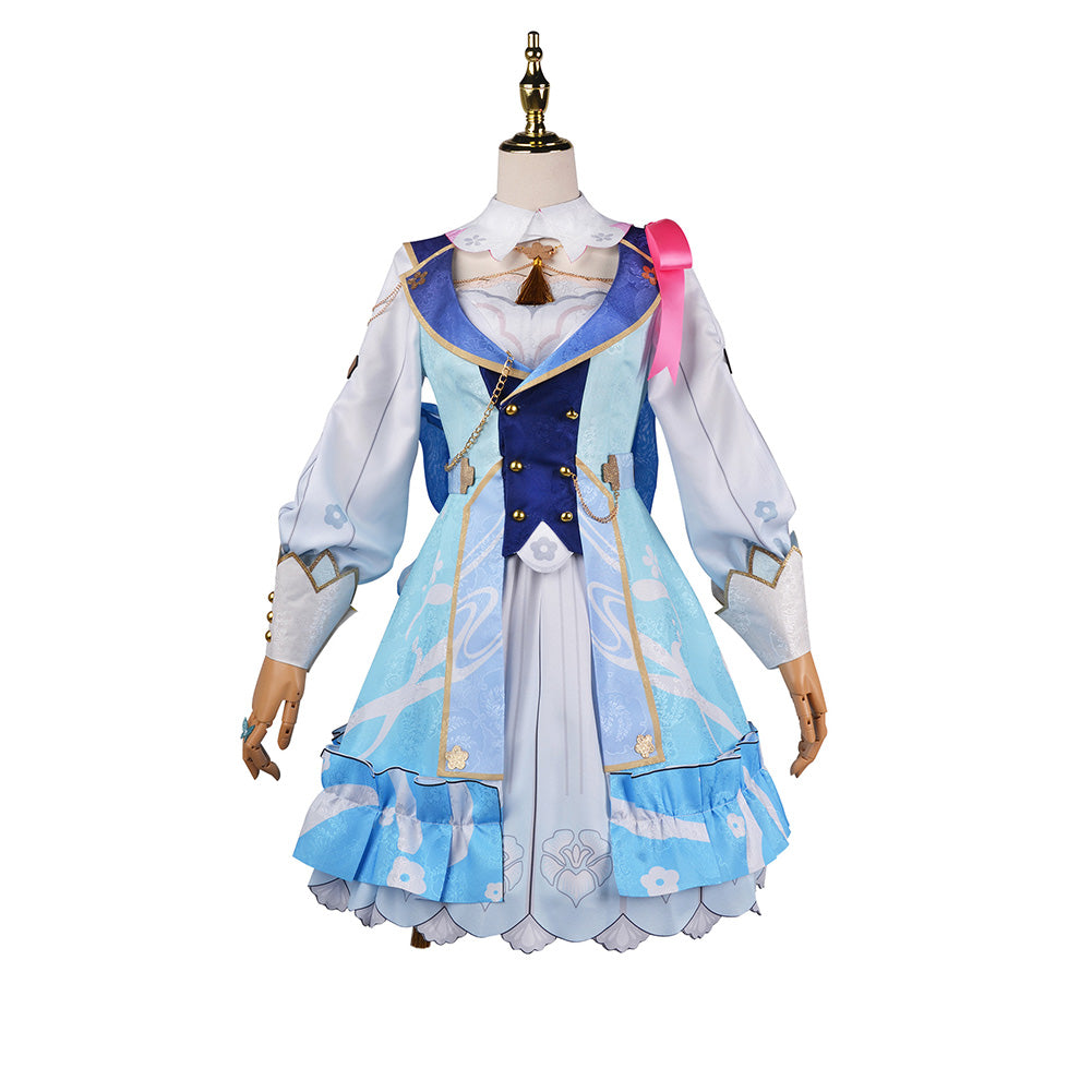 Kamisato Ayaka Cosplay Costume-Soco Hoodie