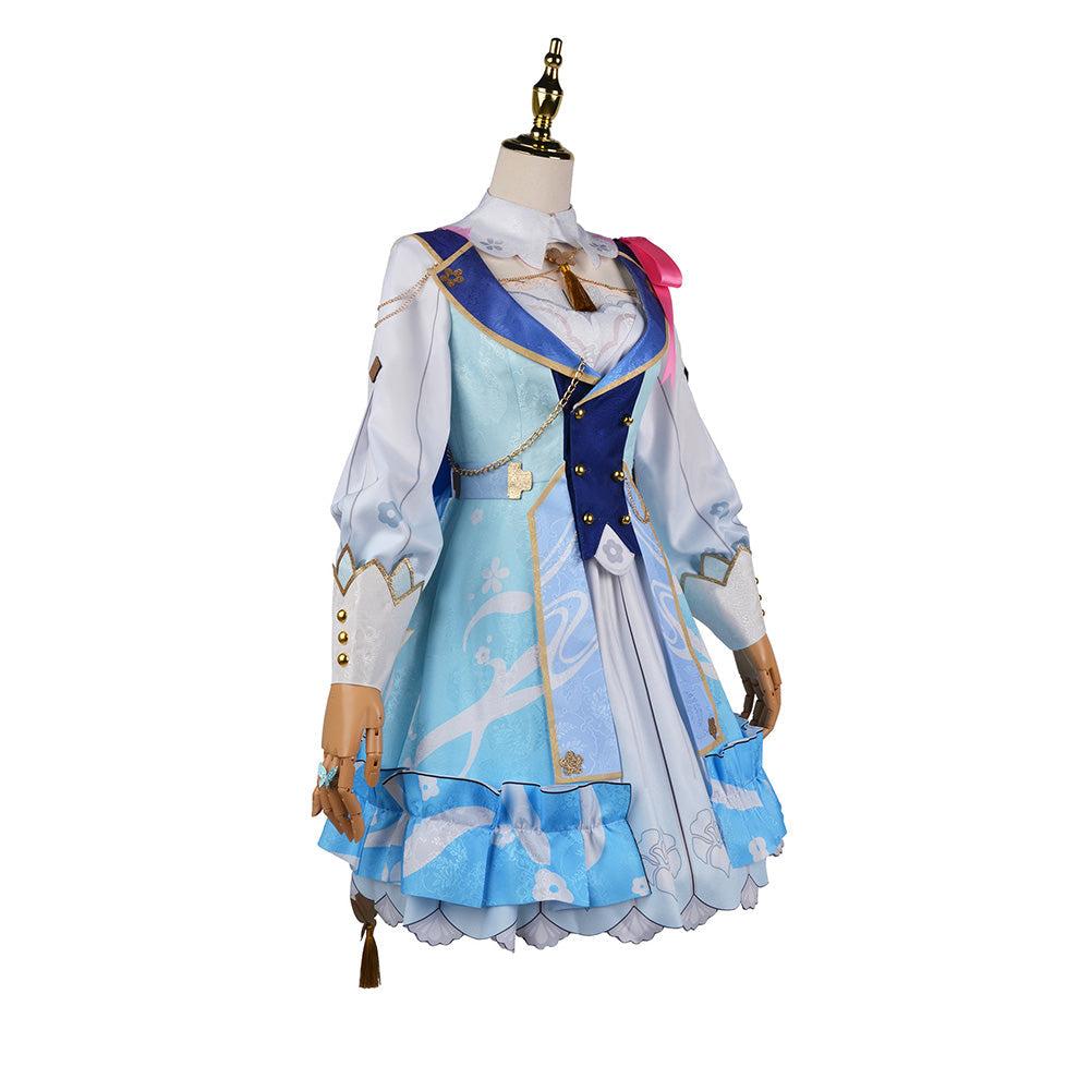 Kamisato Ayaka Cosplay Costume-Soco Hoodie