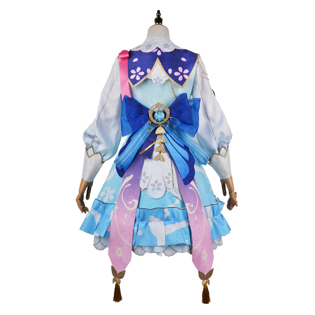 Kamisato Ayaka Cosplay Costume-Soco Hoodie