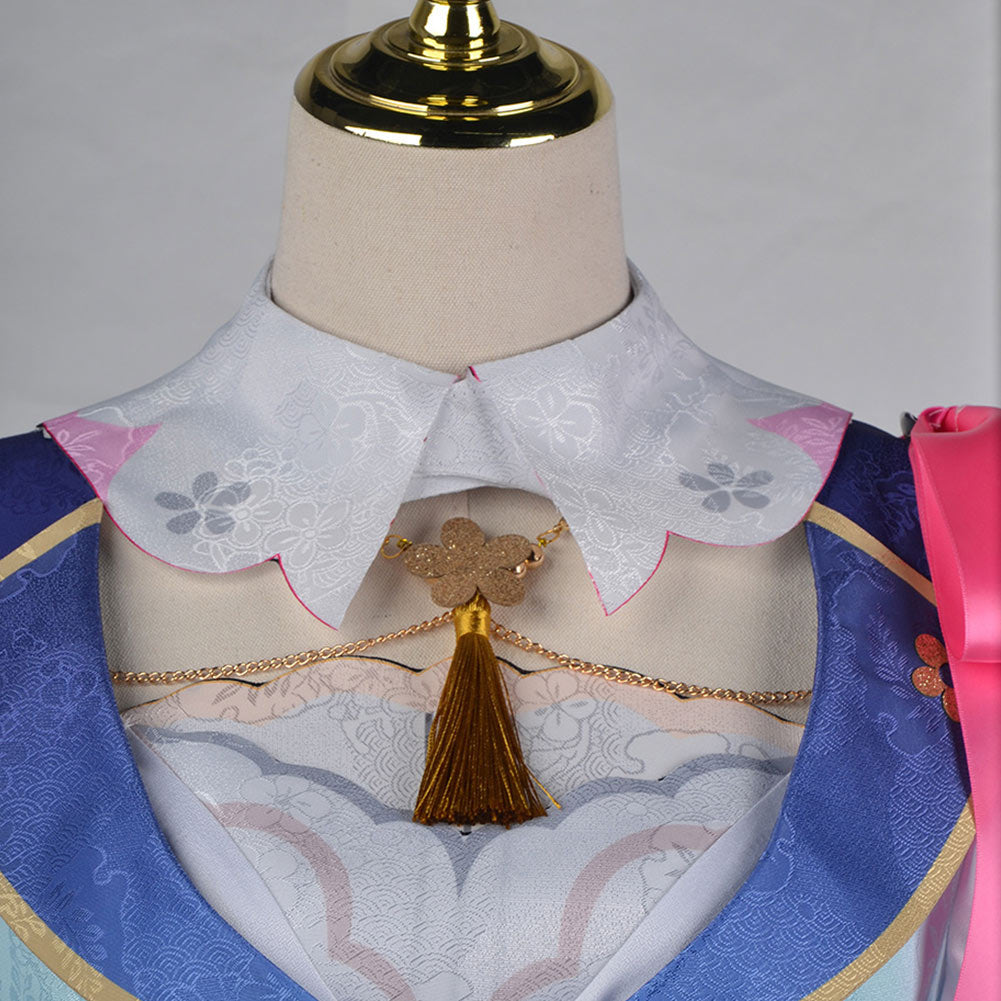 Kamisato Ayaka Cosplay Costume-Soco Hoodie