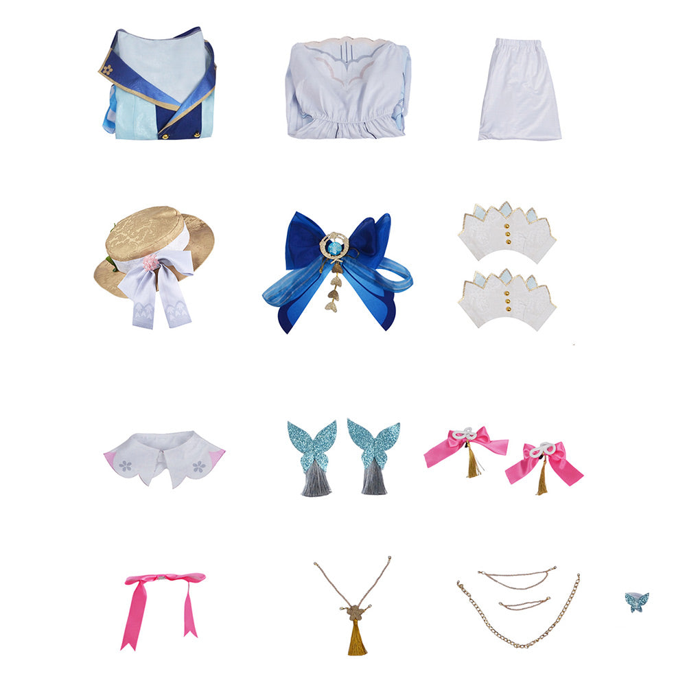 Kamisato Ayaka Cosplay Costume-Soco Hoodie