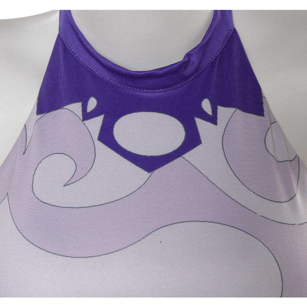 Keqing Cosplay Costume Swimsuits-Soco Hoodie