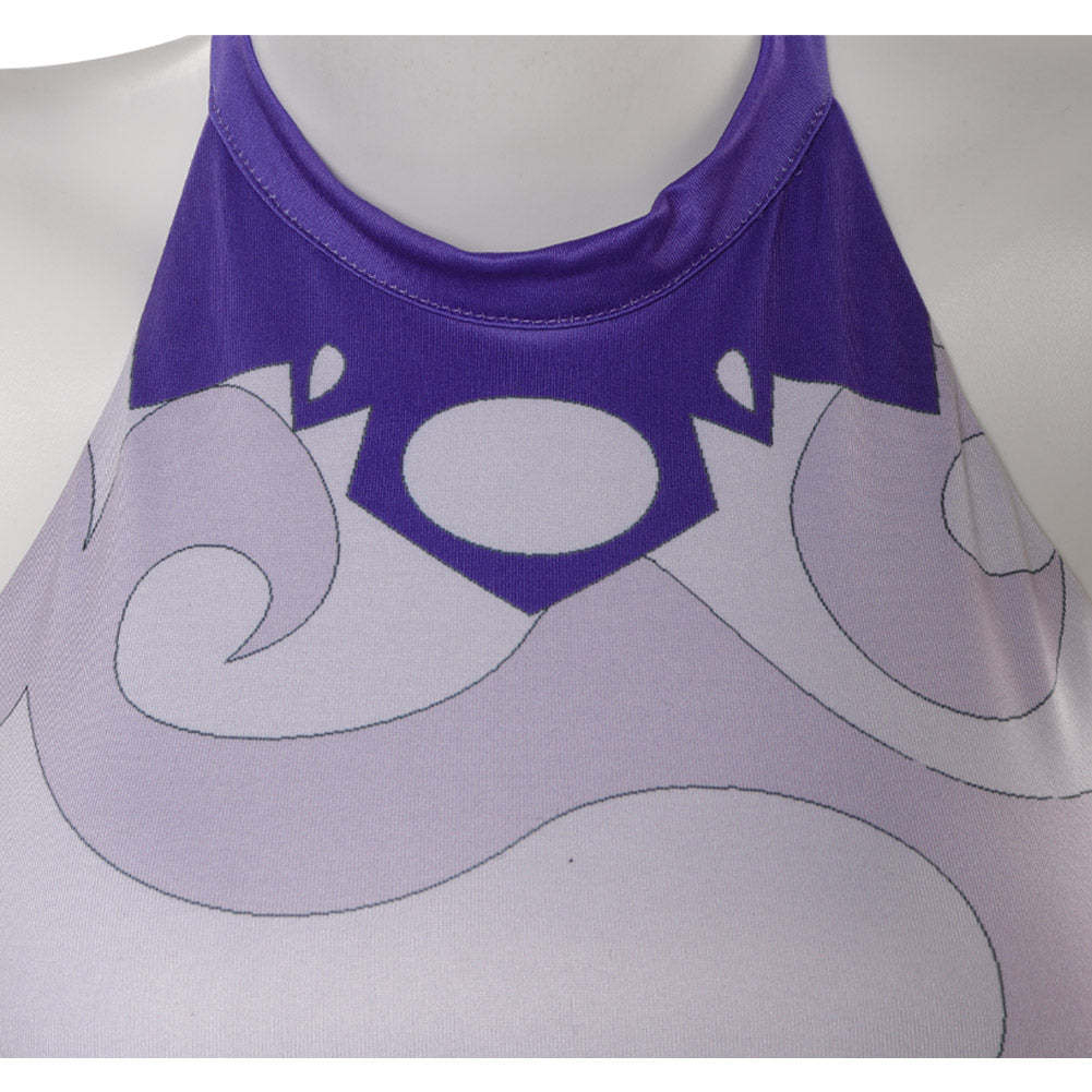 Keqing Cosplay Costume Swimsuits-Soco Hoodie