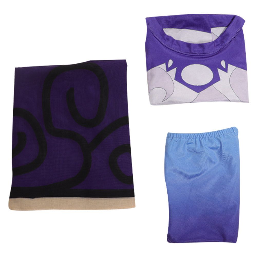 Keqing Cosplay Costume Swimsuits-Soco Hoodie