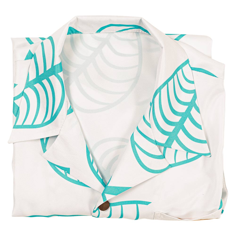 Leaf Printed Animal Shirt-Soco Hoodie