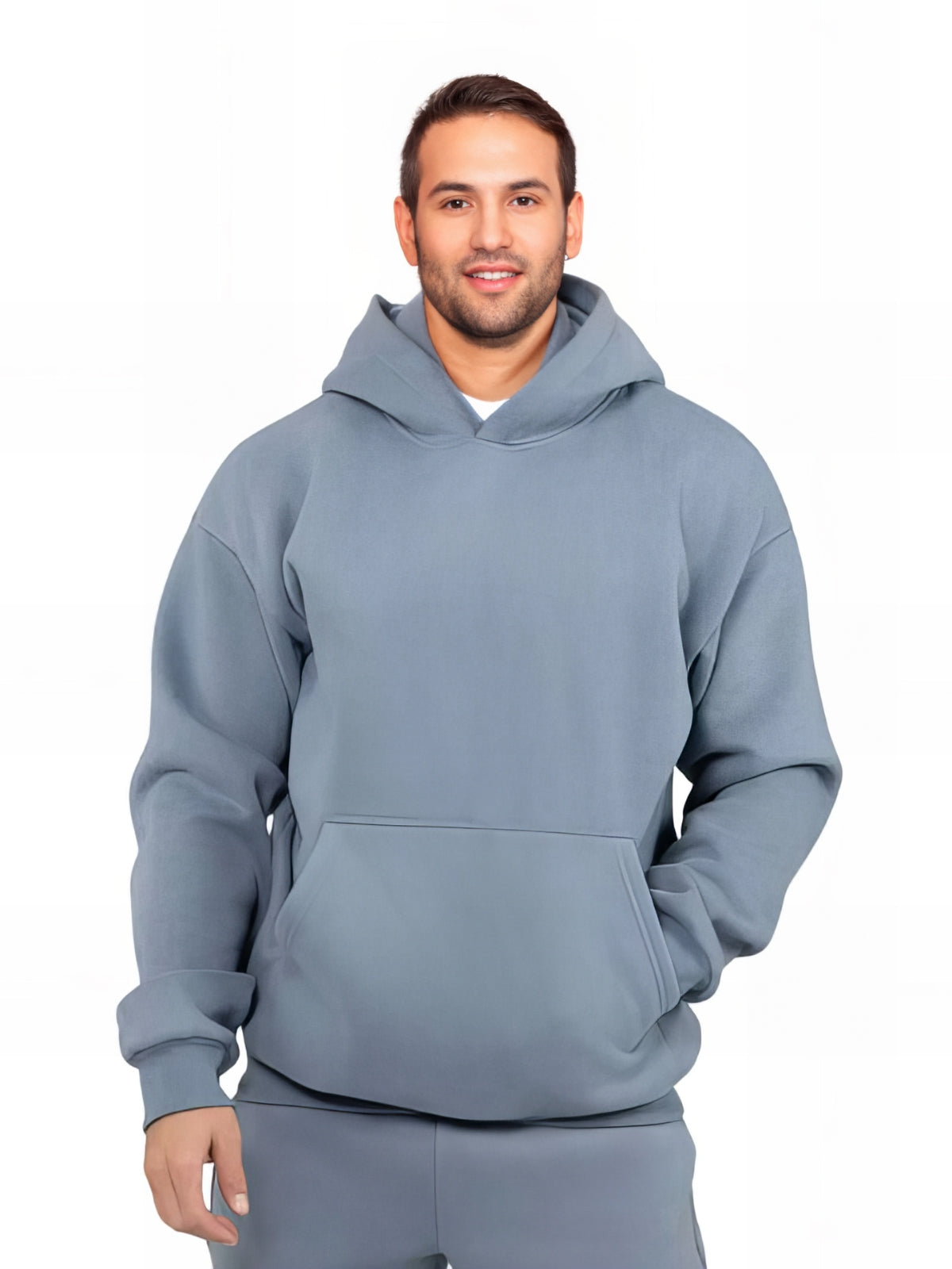 One Blend Classic Signature Hoodie Light Gray