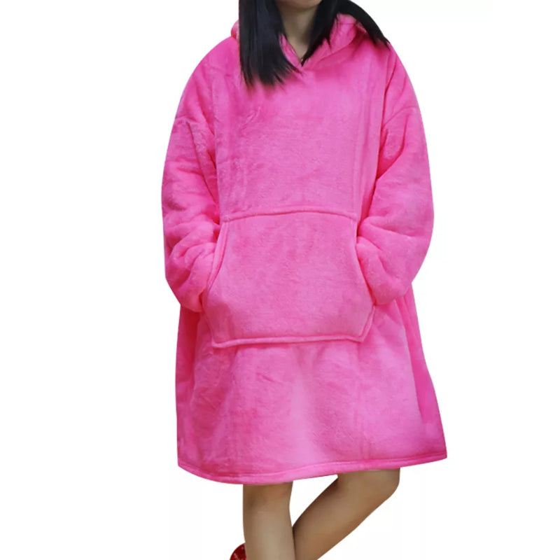 Oversized Under Knee Blanket Hoodie For Women-Soco Hoodie