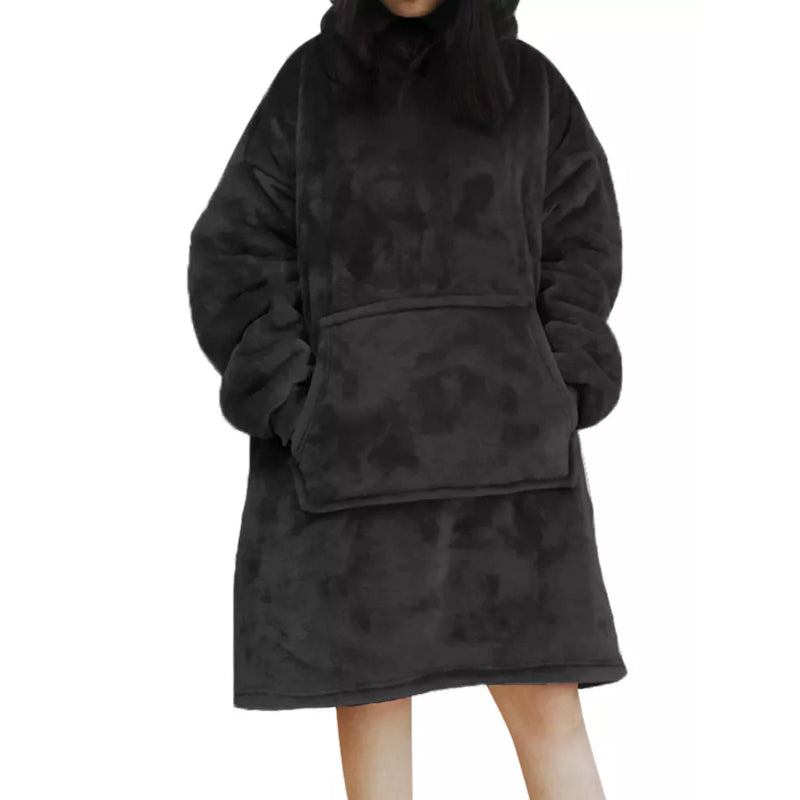 Oversized Under Knee Blanket Hoodie For Women-Soco Hoodie
