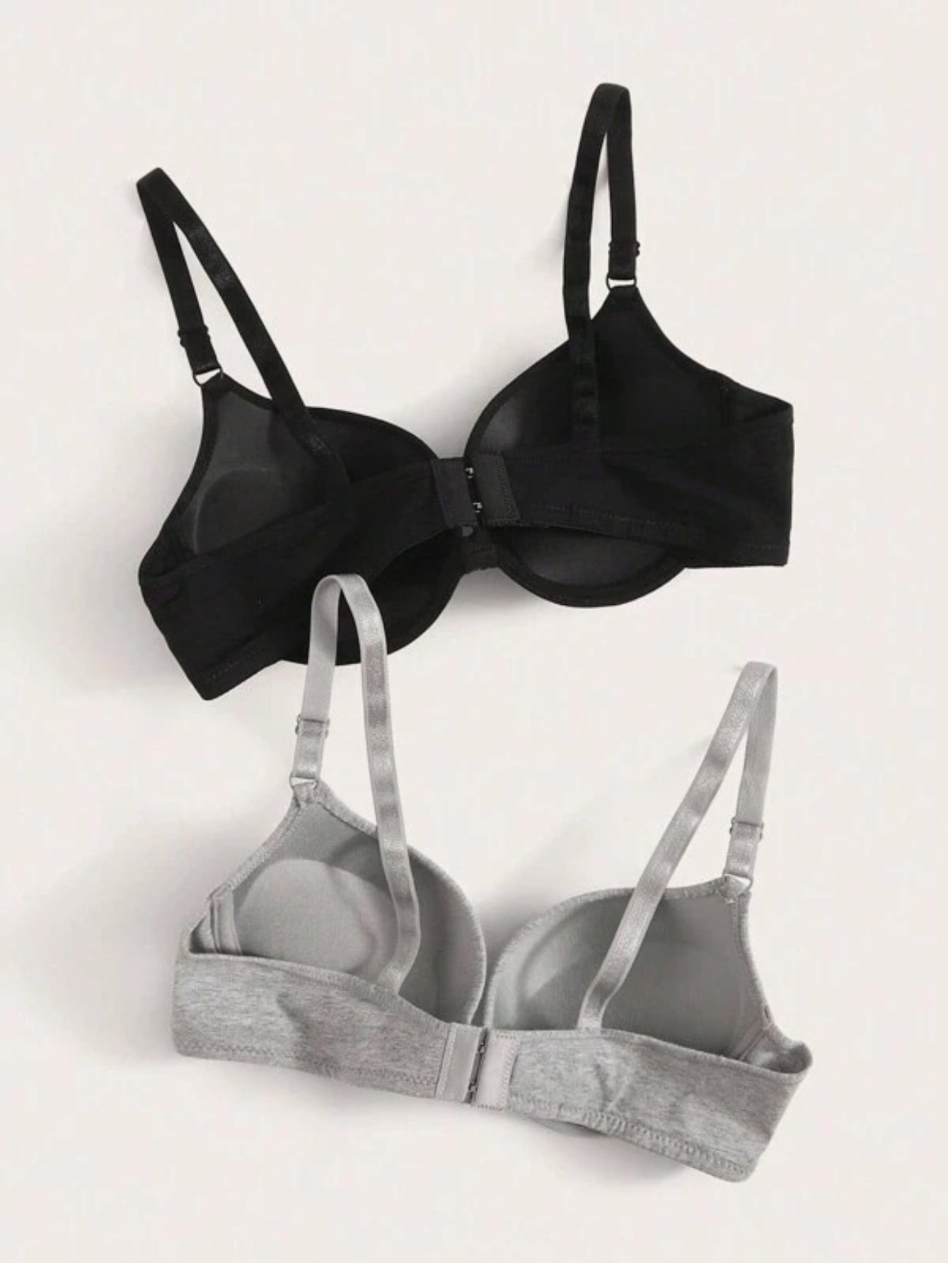 Pack Of 2 Adjustable Strap Underwire Bra Set-Soco Hoodie