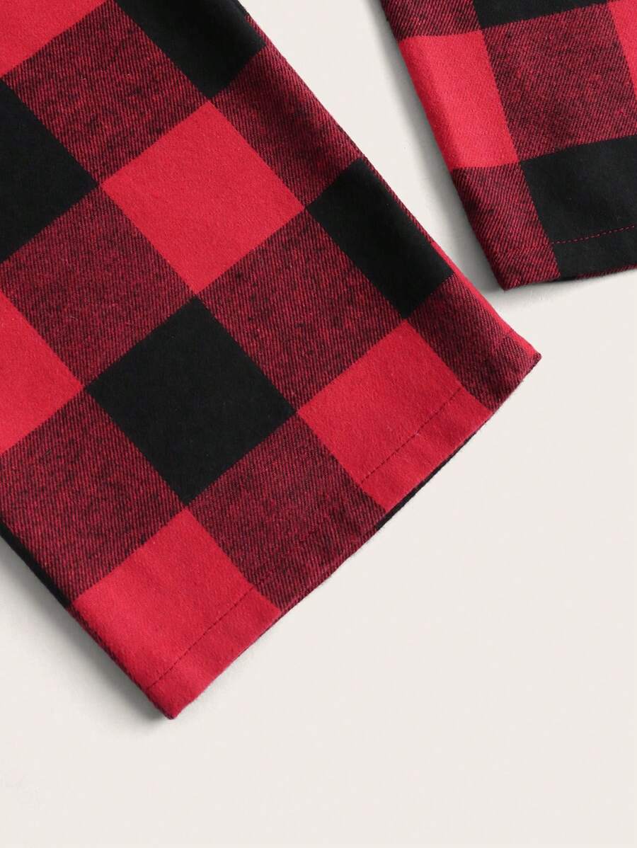 Pack Of 3 Plaid Print Sleep Pants-Soco Hoodie