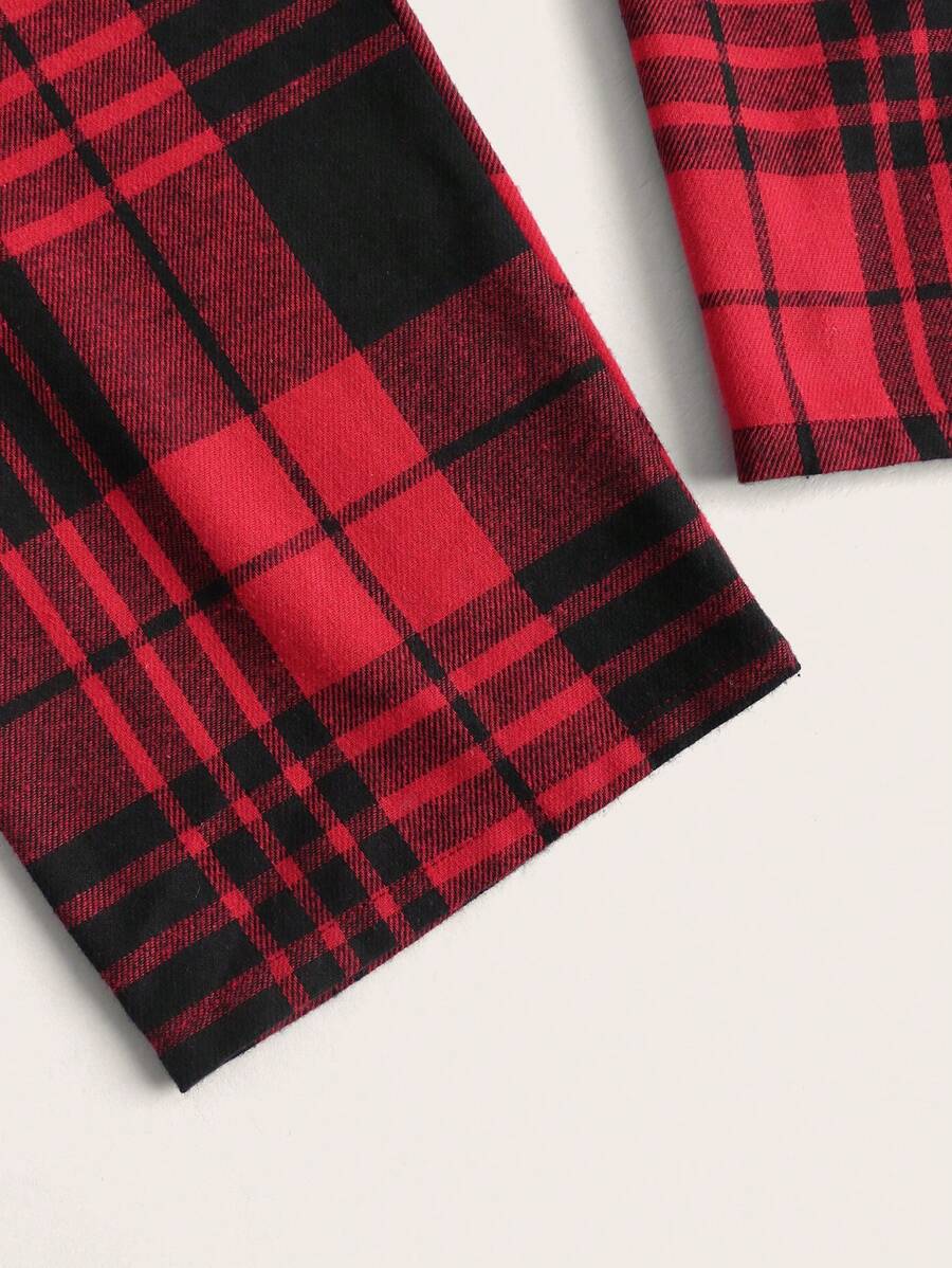 Pack Of 3 Plaid Print Sleep Pants-Soco Hoodie