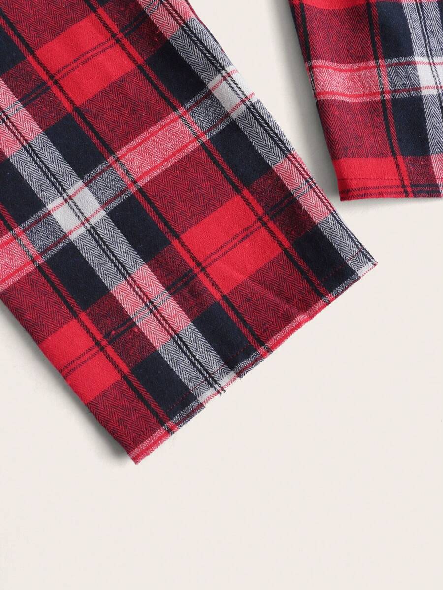 Pack Of 3 Plaid Print Sleep Pants-Soco Hoodie