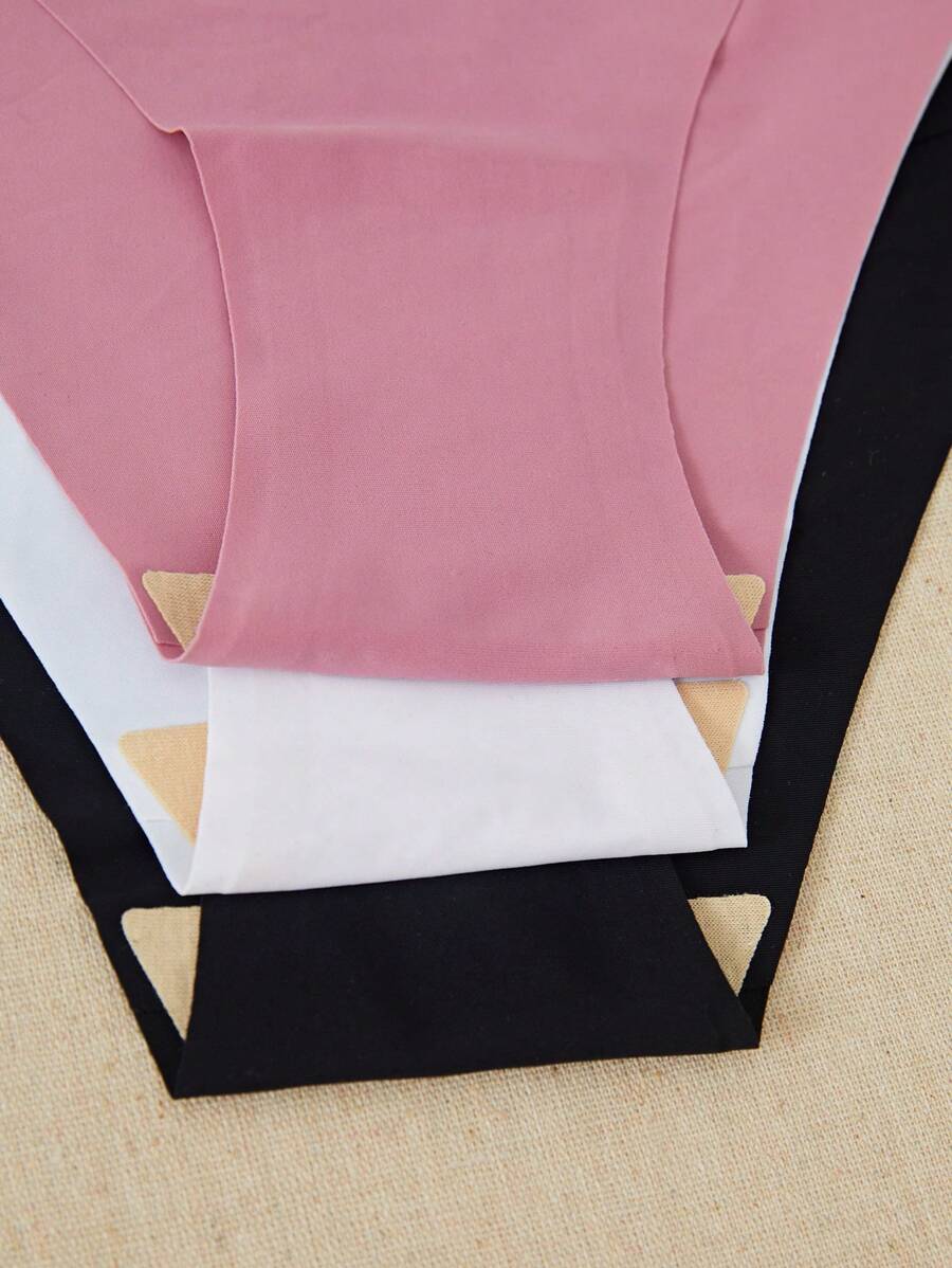 Pack Of 3 Solid Comfy Panty-Soco Hoodie