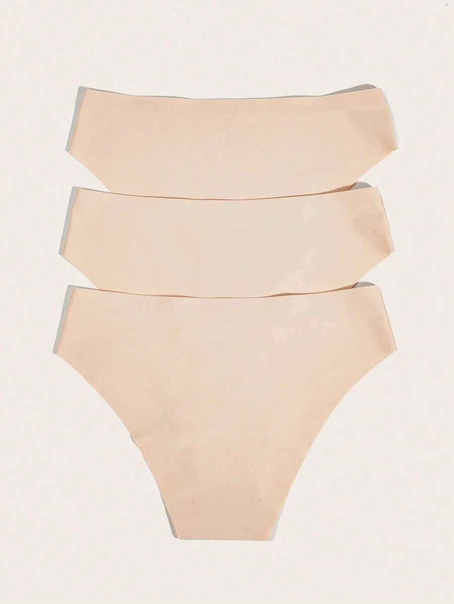 Pack Of 3 Solid Simple Panty-Soco Hoodie