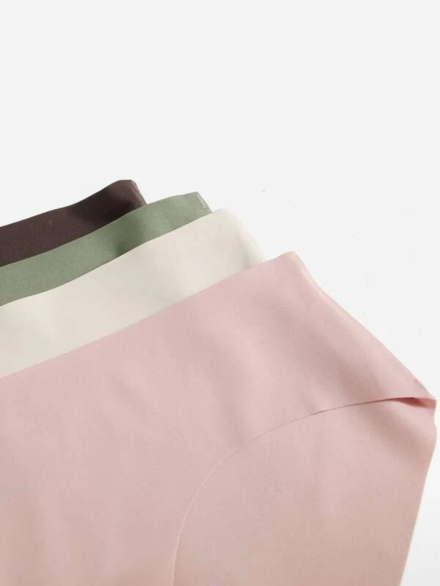 Pack Of 4 Plain Panty Set-Soco Hoodie