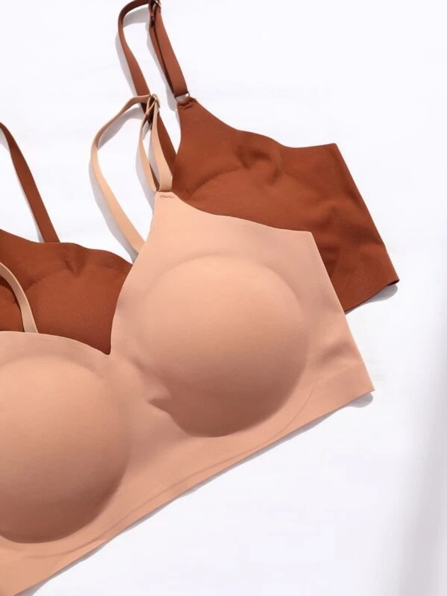 Pack Of 5 No Show Bralette Set-Soco Hoodie