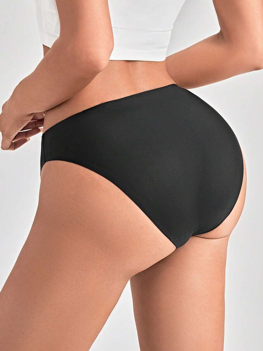 Pack Of 5 Seamless Casual Comfy Panty Set-Soco Hoodie