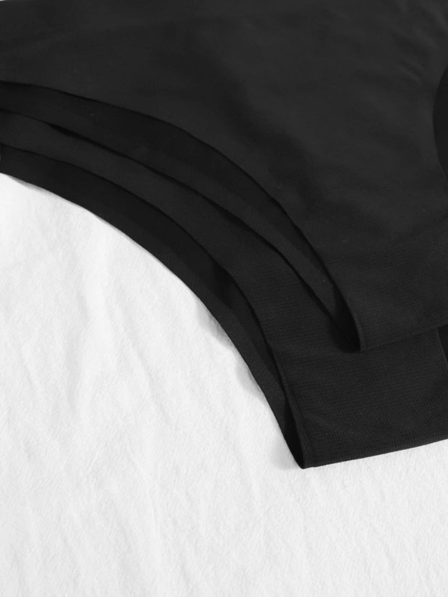 Pack Of 6 Solid Panty Set-Soco Hoodie