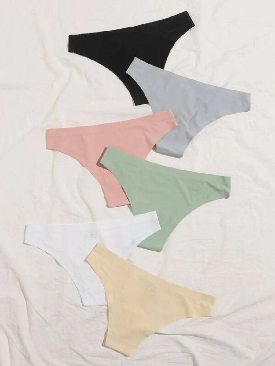 Pack Of 6 High Stretch Design Panty Set-Soco Hoodie