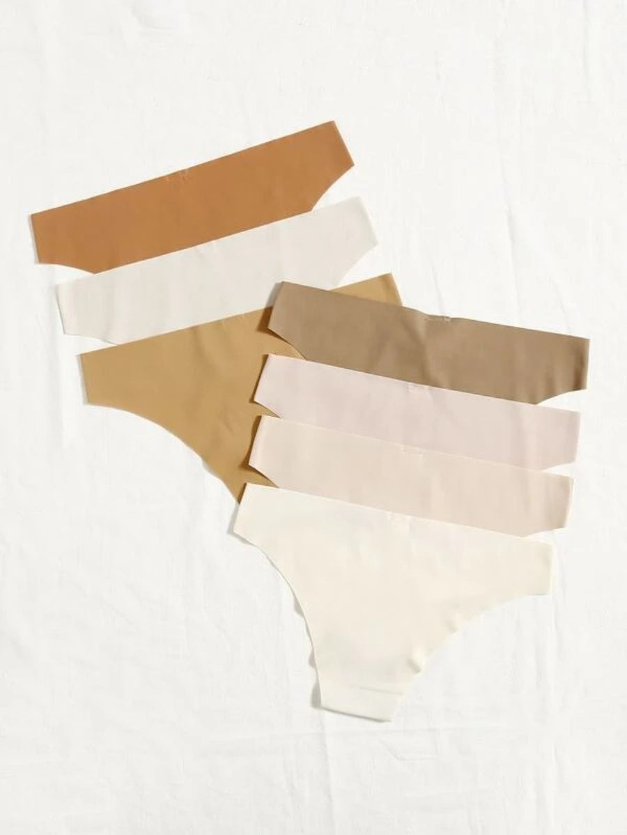 Pack Of 7 No Show Panty Set-Soco Hoodie