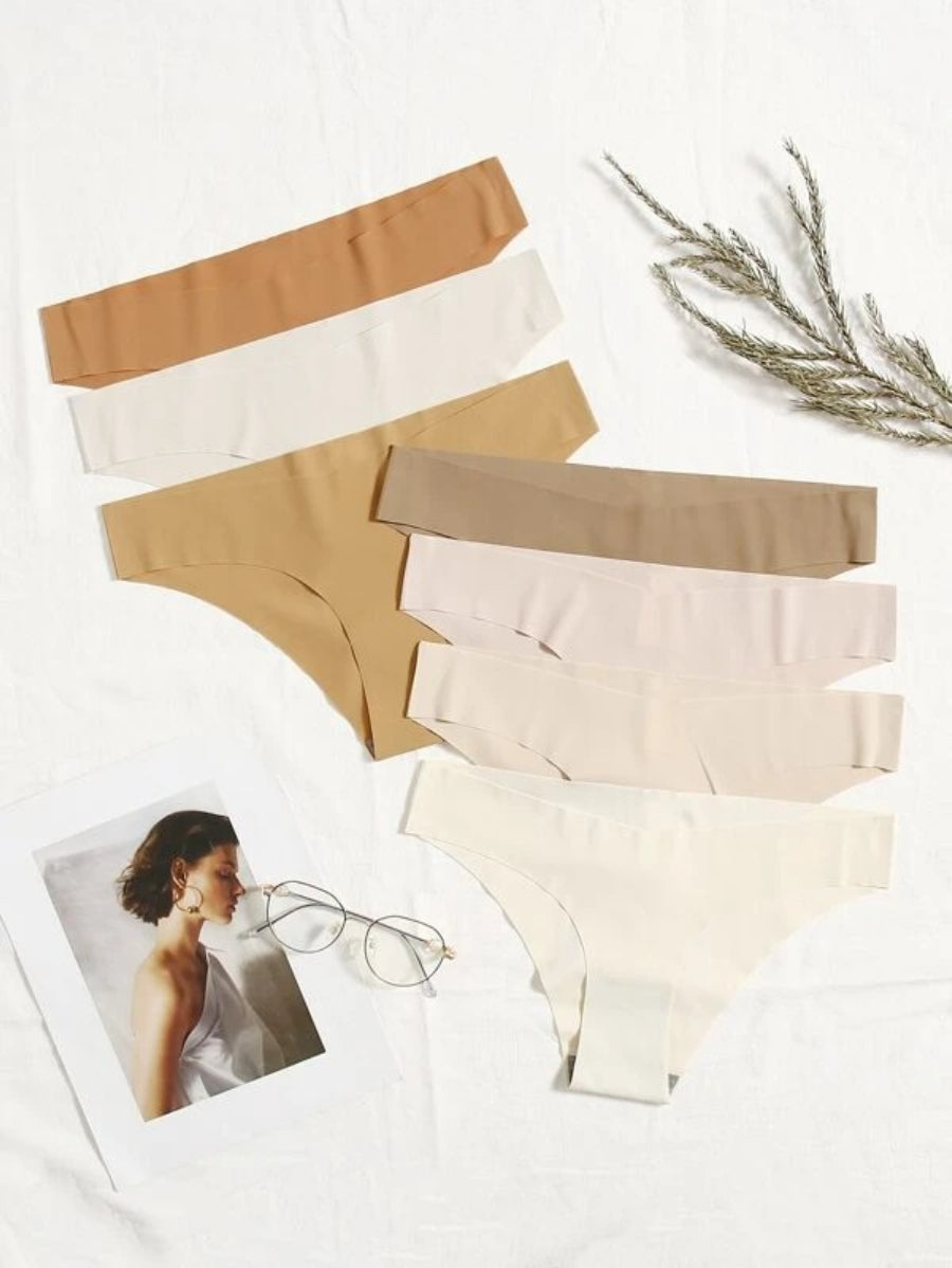 Pack Of 7 No Show Panty Set-Soco Hoodie