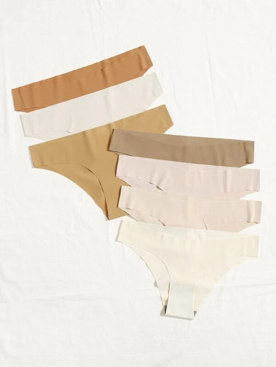 Pack Of 7 No Show Panty Set-Soco Hoodie