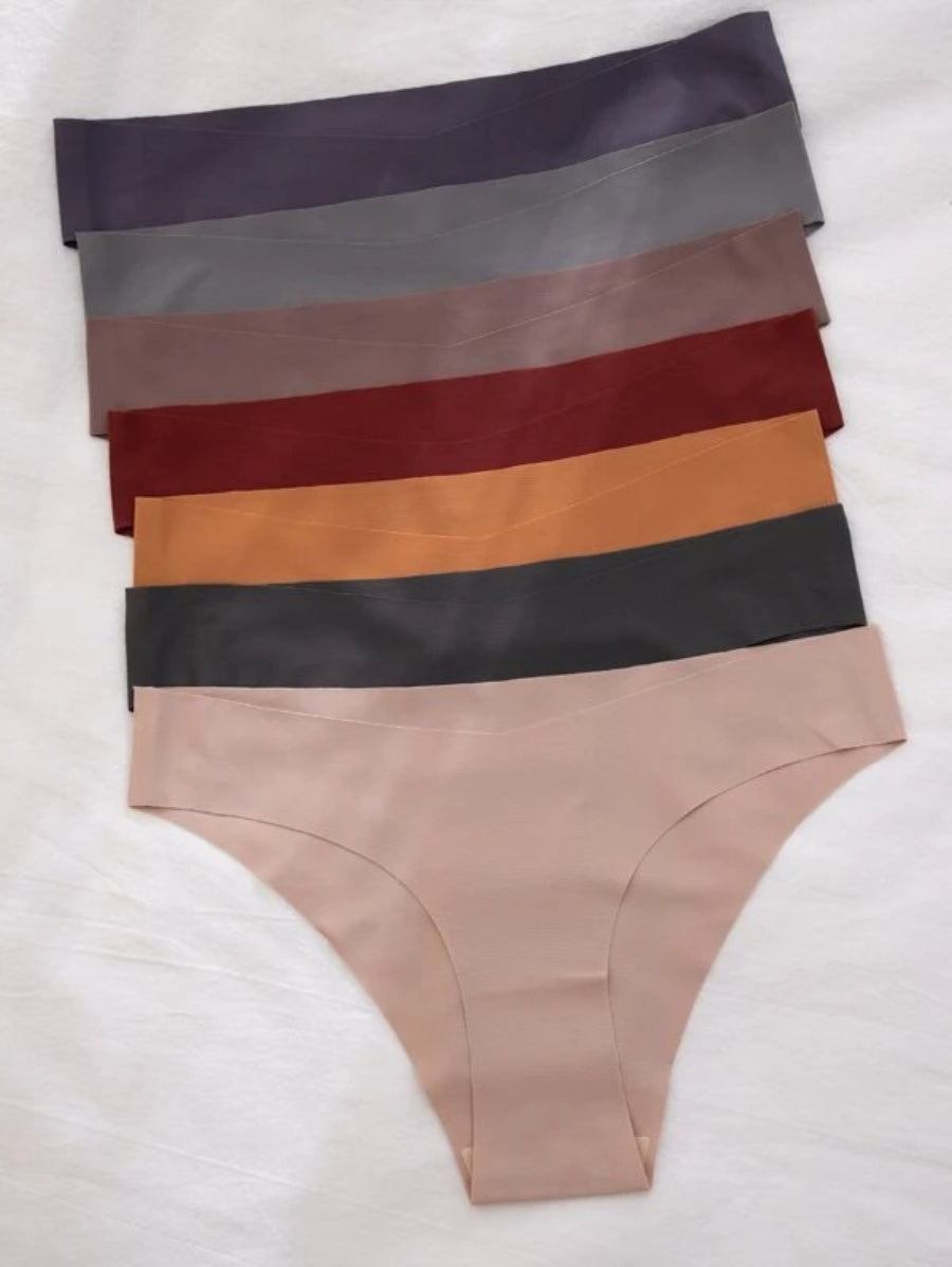Pack Of 7 Plain Panty Set-Soco Hoodie