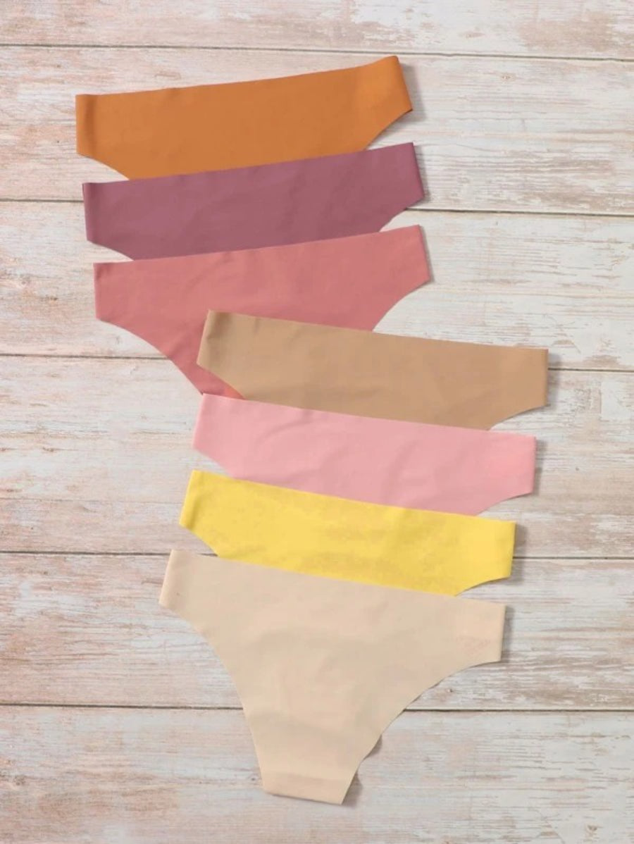 Pack Of 7 Plain Low Rise Panty-Soco Hoodie