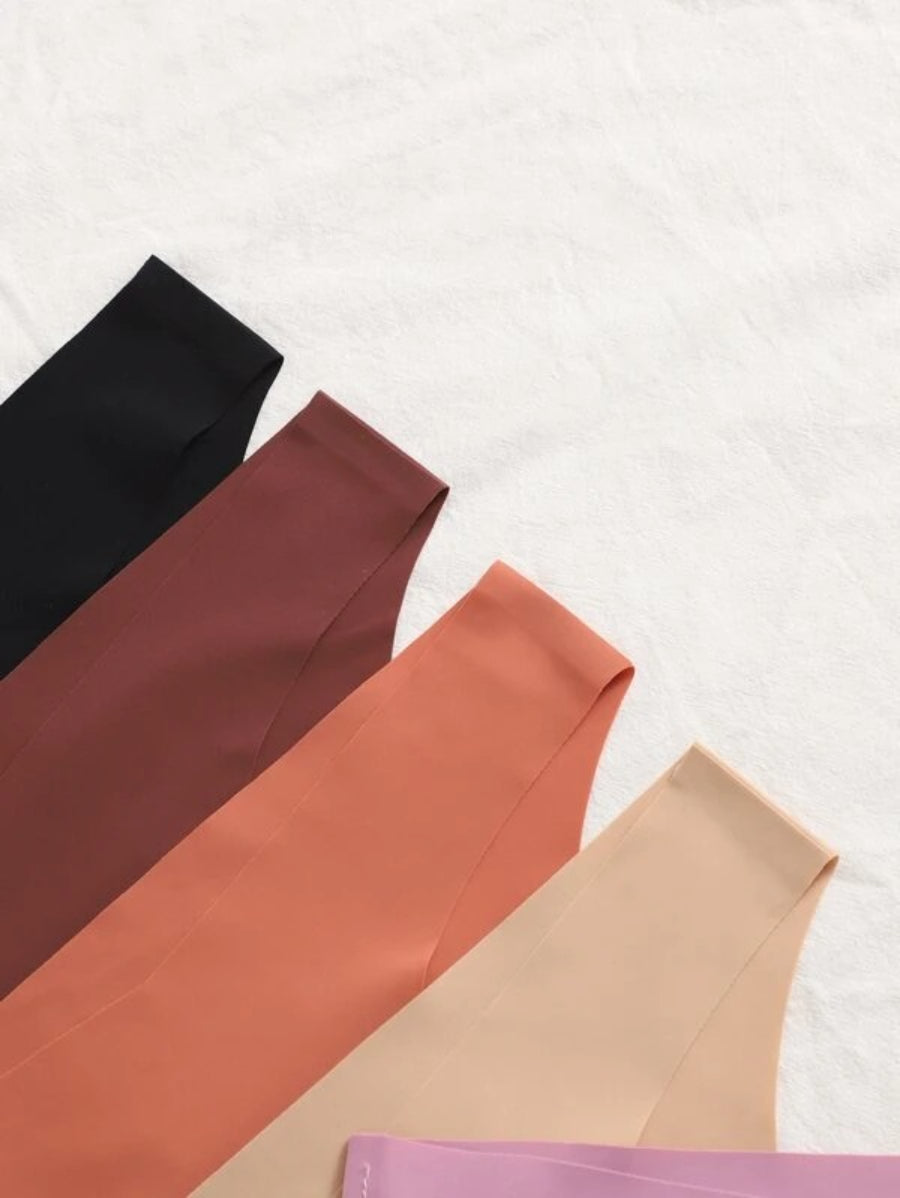 Pack Of 7 Plain Mid Rise Panty-Soco Hoodie