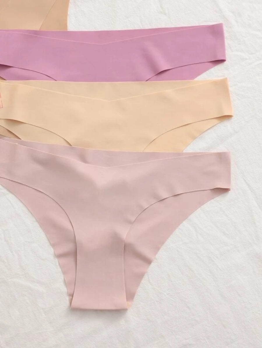 Pack Of 7 Plain Mid Rise Panty-Soco Hoodie