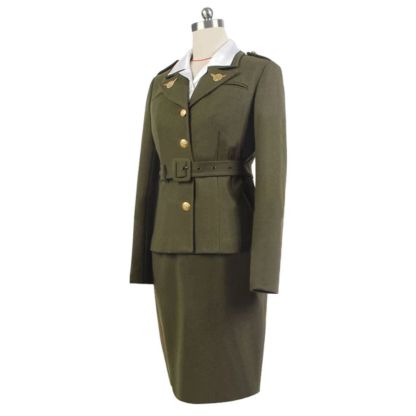 Peggy Carter Suit Cosplay Costume Version-Soco Hoodie