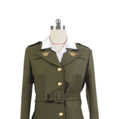 Peggy Carter Suit Cosplay Costume Version-Soco Hoodie