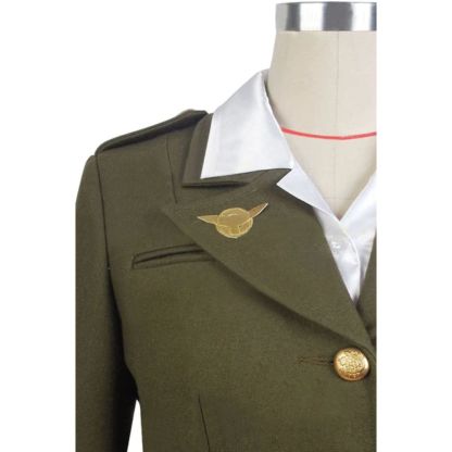 Peggy Carter Suit Cosplay Costume Version-Soco Hoodie