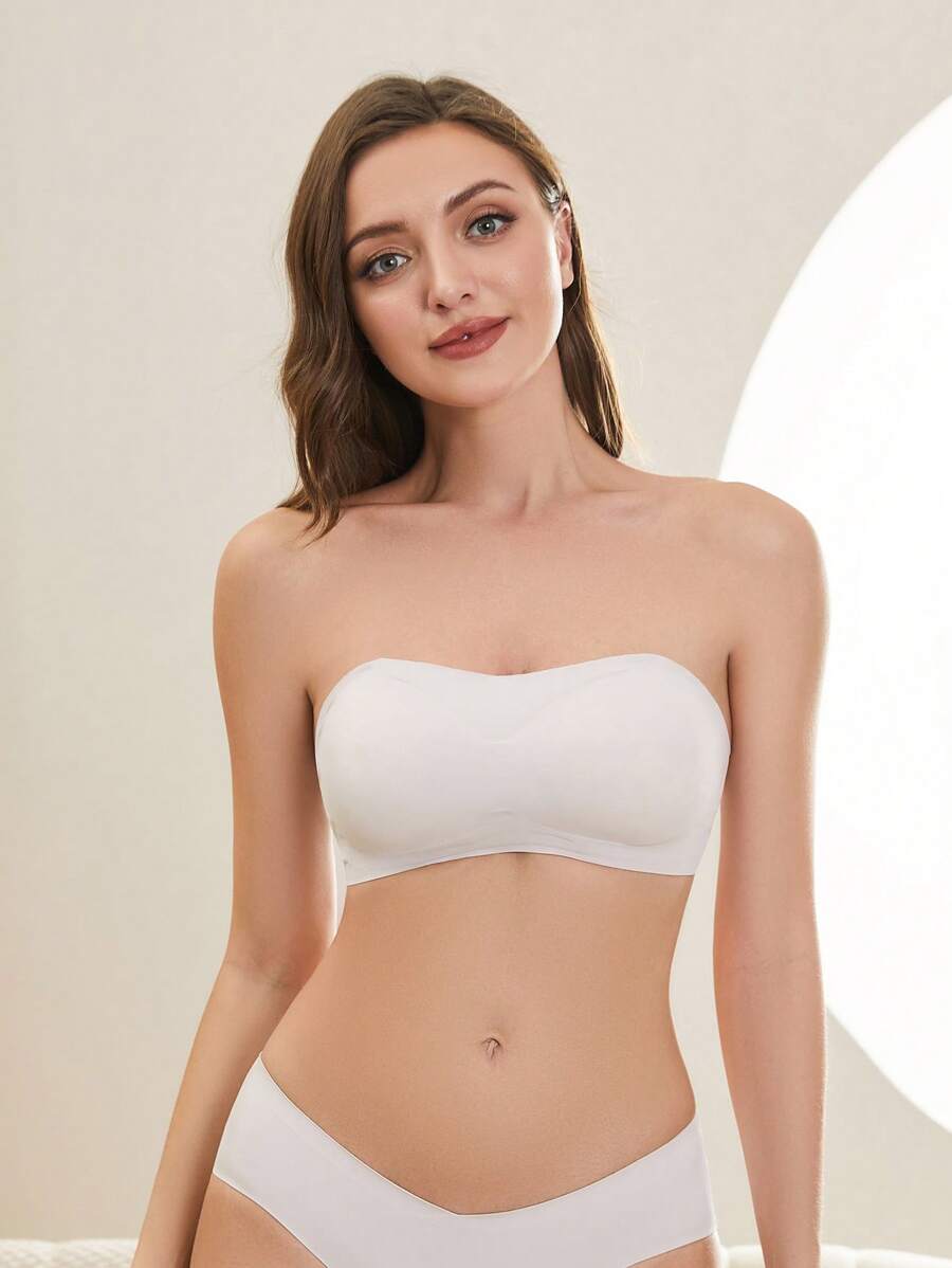 Plain Strapless Bra-Soco Hoodie