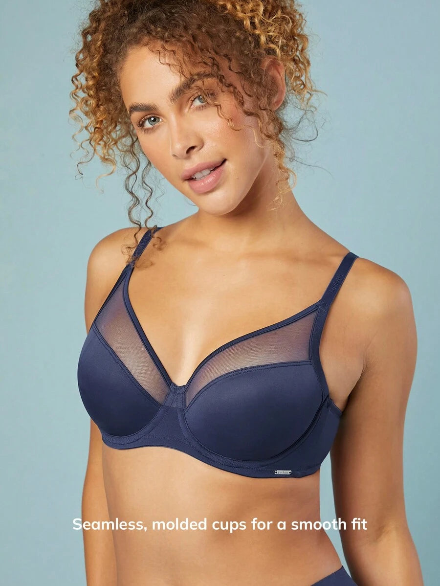 Plunge Underwire T Shirt Bra-Soco Hoodie