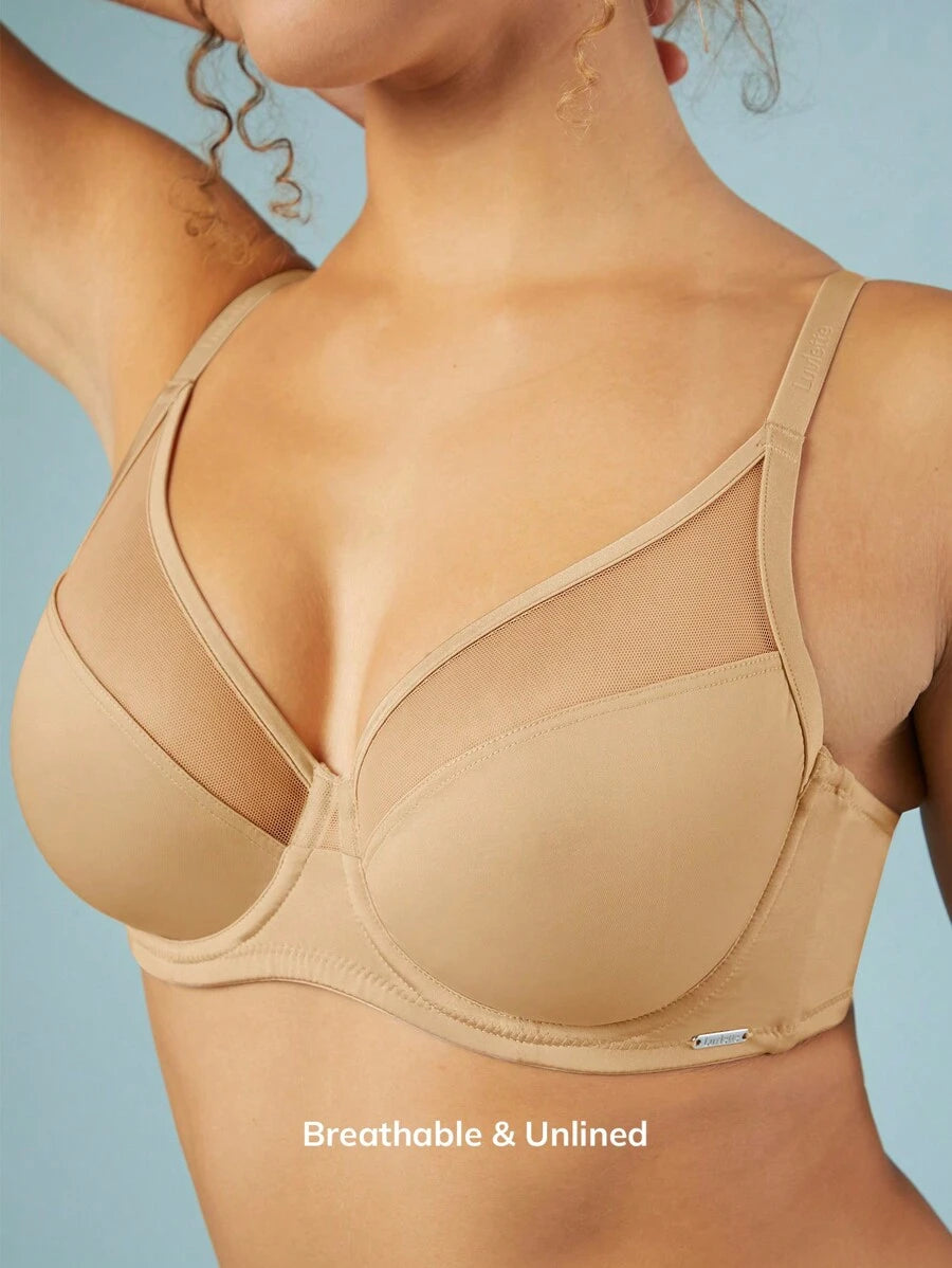 Plunge Underwire T Shirt Bra-Soco Hoodie