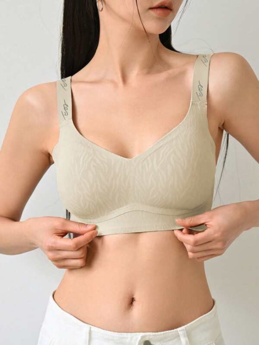 Printed Letter Graphic Bra-Soco Hoodie