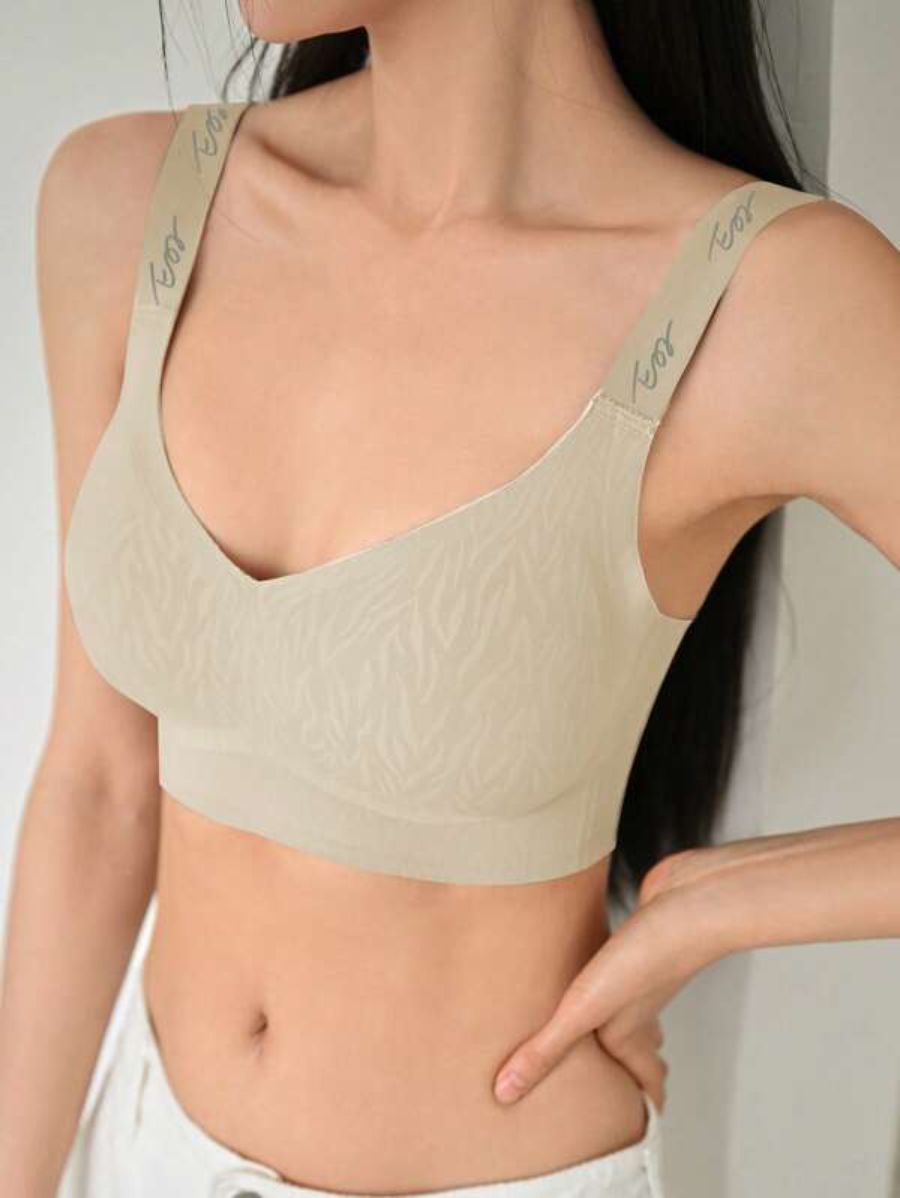 Printed Letter Graphic Bra-Soco Hoodie