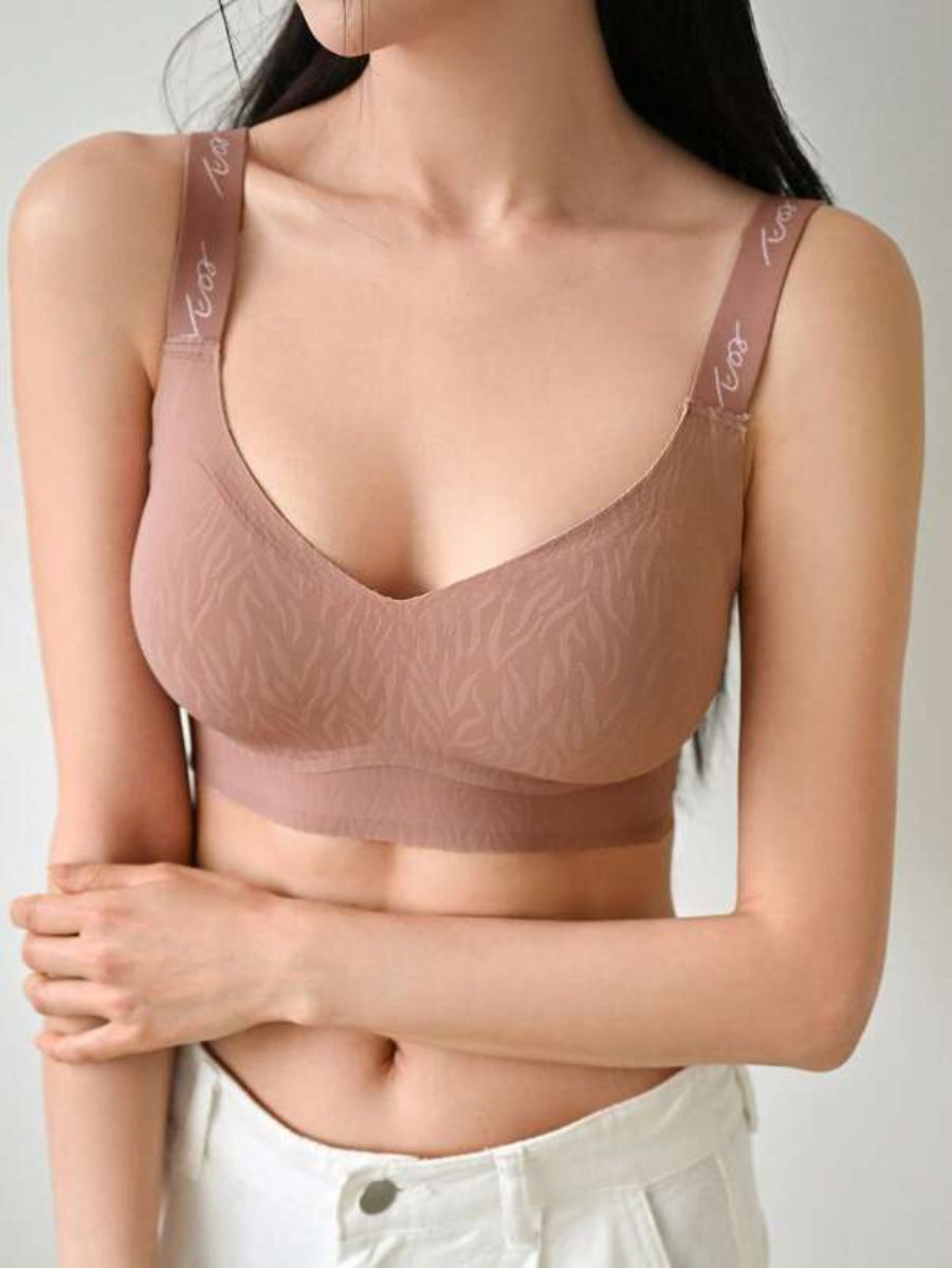 Printed Letter Graphic Bra-Soco Hoodie