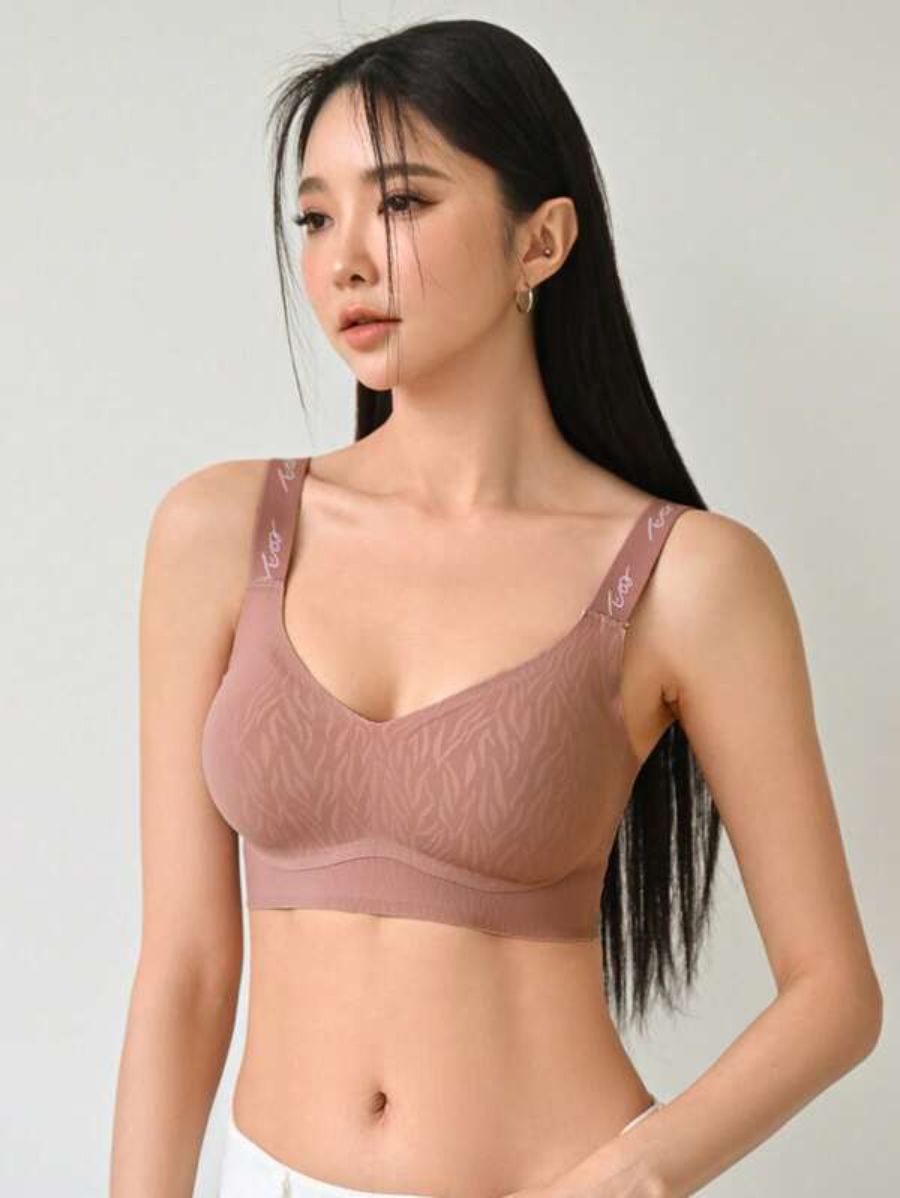 Printed Letter Graphic Bra-Soco Hoodie